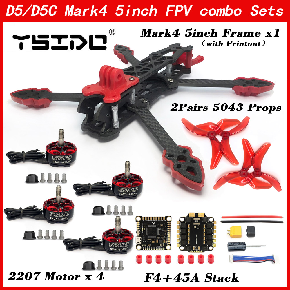 Drone Kit Vtol - Drone Mark4 5 polegadas D5 D5C