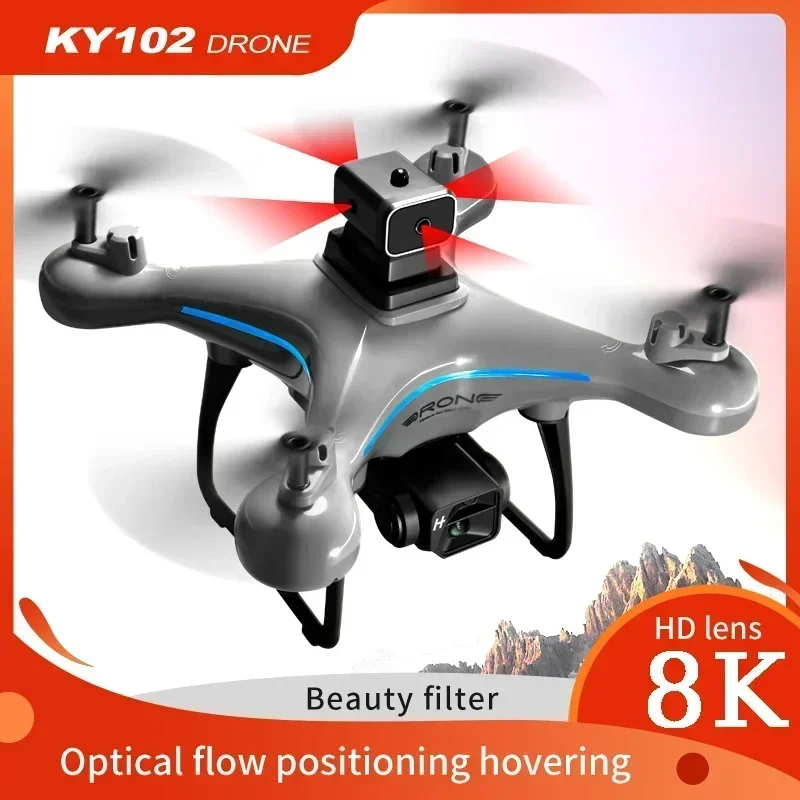 KY102 RC Drone 8K Profissional - Drone Kit Vtol avaliação e preço