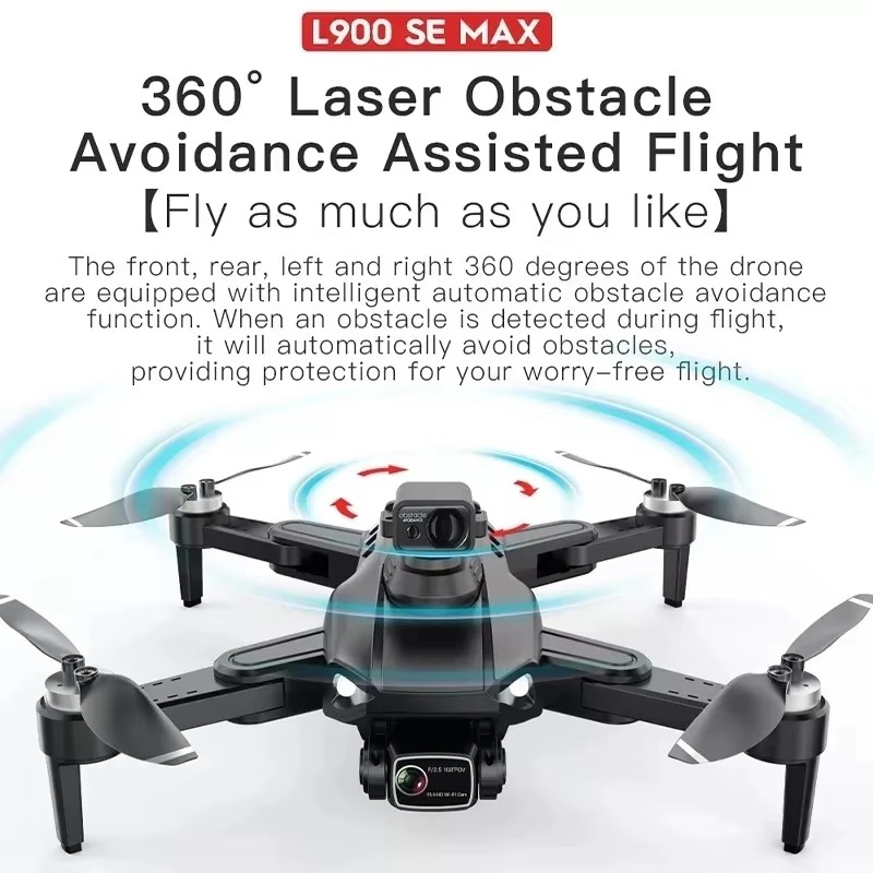 L900 pro/se/max drone 4k profi - Drone Kit Vtol avaliação e preço