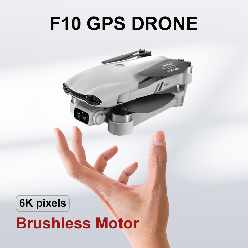 4drc f10 rc drone gps 6k hd câ - Drone Kit Vtol avaliação e preço