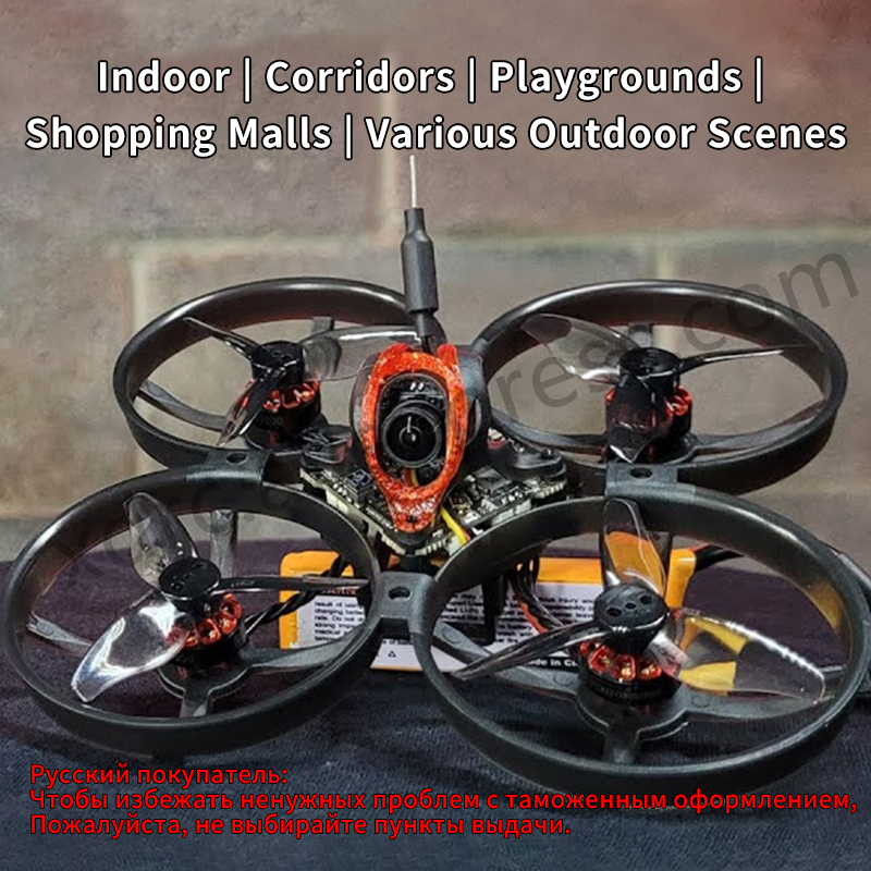 Happymodel mobula8 drone/kit d - Drone Kit Vtol avaliação e preço