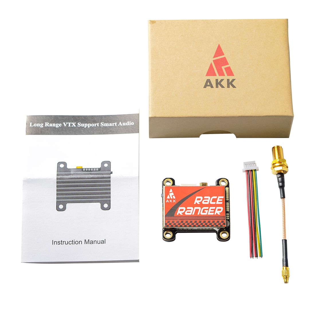 Akk race ranger lx 5.8g transm - Drone Kit Vtol avaliação e preço